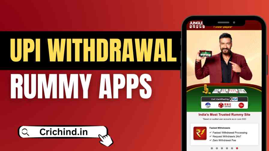 Best UPI Withdrawal Rummy Apps